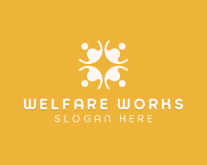 Welfare - People Welfare Organization logo design
