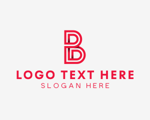 Monogram - Modern Generic Business Letter B logo design