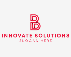 Start Up - Modern Generic Business Letter B logo design