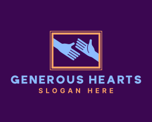 Giving - Care Giving Hands logo design