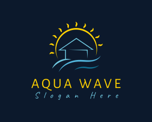 Summer Wave Resort logo design