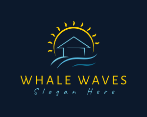 Summer Wave Resort logo design