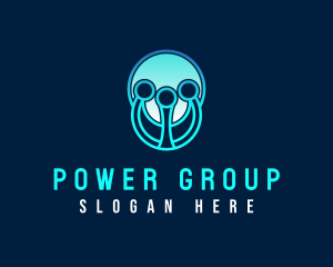 Group - People Diversity Alliance logo design