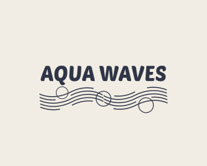 Line Waves Company logo design