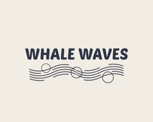 Line Waves Company logo design