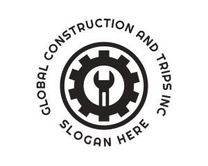 Garage - Gear Wrench Tool logo design