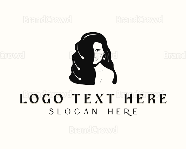 Woman Salon Hair Logo