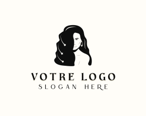 Woman Salon Hair Logo