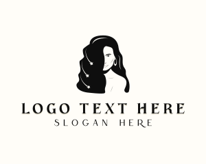 Woman Salon Hair Logo