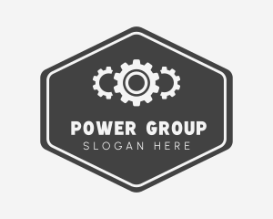 Machinery - Mechanical Gear Signage logo design