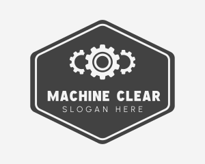 Mechanical Gear Signage logo design