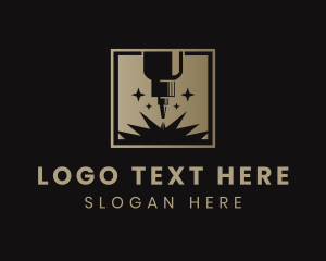 Tool - Laser Industrial Equipment logo design