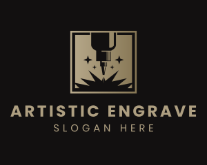 Engrave - Laser Industrial Equipment logo design