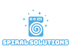 Spiral - Spiral Washing Machine logo design