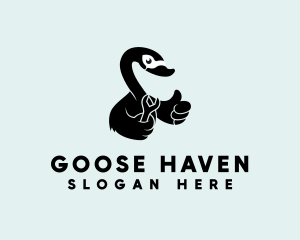 Goose - Goose Wrench Repair logo design