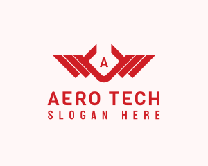 Aero - Wing Logistic Delivery logo design