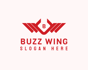 Wing Logistic Delivery  logo design