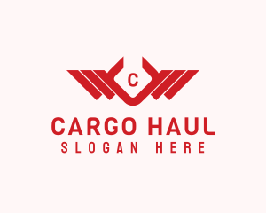 Wing Logistic Delivery  logo design