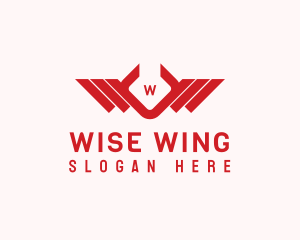 Wing Logistic Delivery  logo design