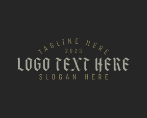 Branding - Brand Gothic Business logo design
