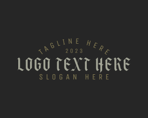 Brand Gothic Business Logo