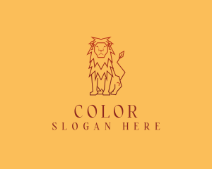 Feline - Lion Wildlife Animal logo design