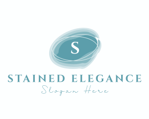 Watercolor Makeup Boutique logo design