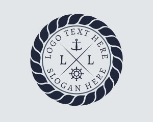 Aquatic - Aquatic Navy Rope logo design