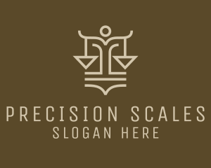 Legal Law Firm Scale  logo design