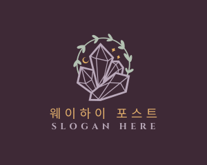 Jewelry Gemstone Crystals logo design