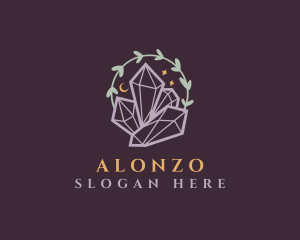 Jewelry Gemstone Crystals logo design