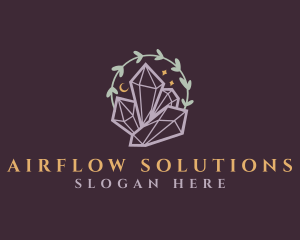 Jewelry Gemstone Crystals logo design