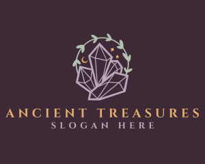 Jewelry Gemstone Crystals logo design