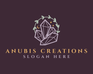 Jewelry Gemstone Crystals logo design