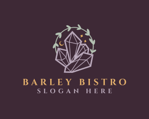 Jewelry Gemstone Crystals logo design