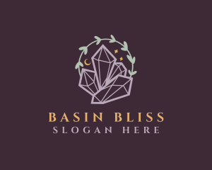 Jewelry Gemstone Crystals logo design