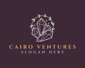 Jewelry Gemstone Crystals logo design