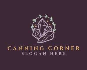 Jewelry Gemstone Crystals logo design