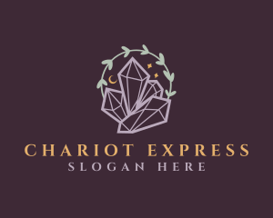 Jewelry Gemstone Crystals logo design