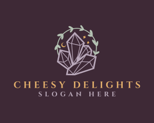 Jewelry Gemstone Crystals logo design