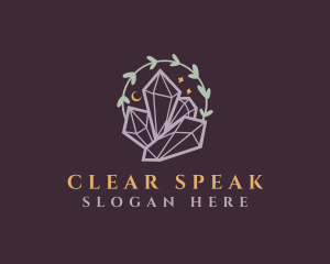 Jewelry Gemstone Crystals logo design