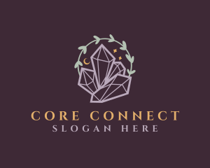 Jewelry Gemstone Crystals logo design