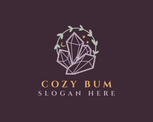 Jewelry Gemstone Crystals logo design