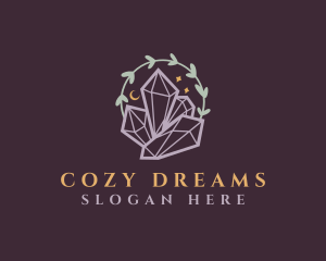 Jewelry Gemstone Crystals logo design