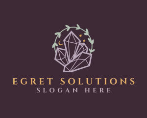 Jewelry Gemstone Crystals logo design