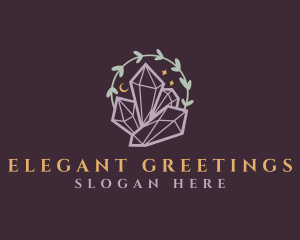 Jewelry Gemstone Crystals logo design