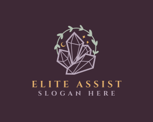 Jewelry Gemstone Crystals logo design