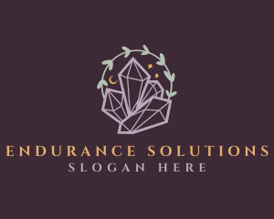 Jewelry Gemstone Crystals logo design