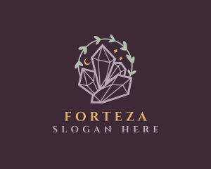 Jewelry Gemstone Crystals logo design