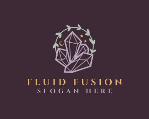 Jewelry Gemstone Crystals logo design